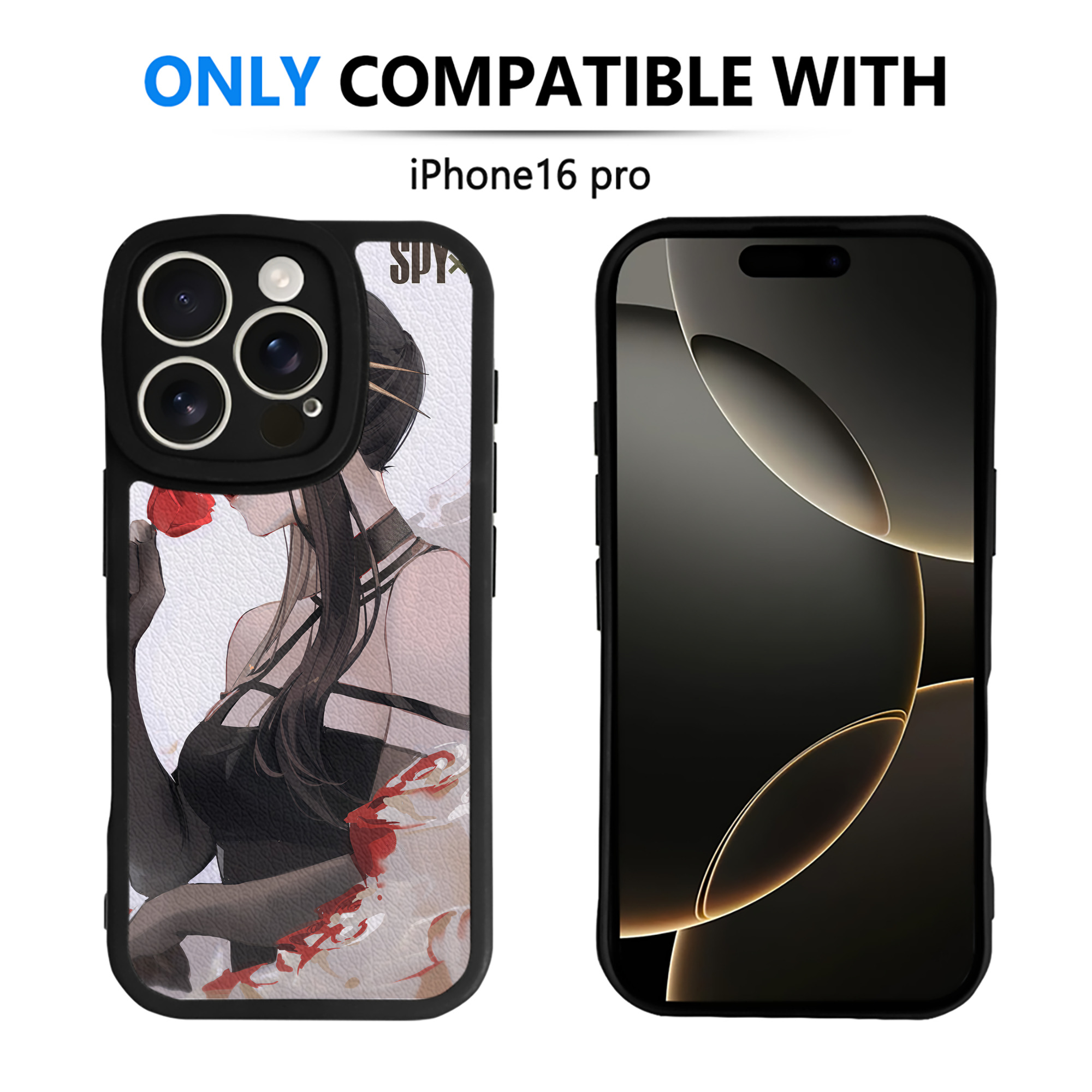 （画像用） SPY×FAMILY间谍家家酒 【iPhone 16シリーズ対応】シリコンスマホケース（レザー調） 材質：シリコン